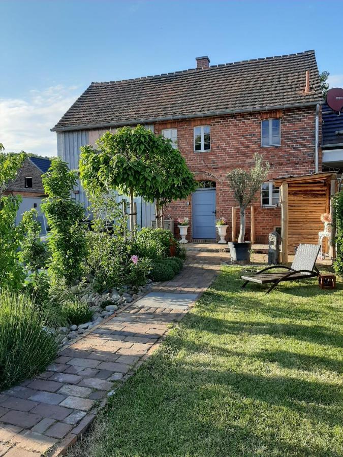 Alte Schmiede Mit Sauna, Pool Und Whirpool Im Aussenbereich Schoenstes Ferienhaus Der Lausitz Elsterheide Esterno foto
