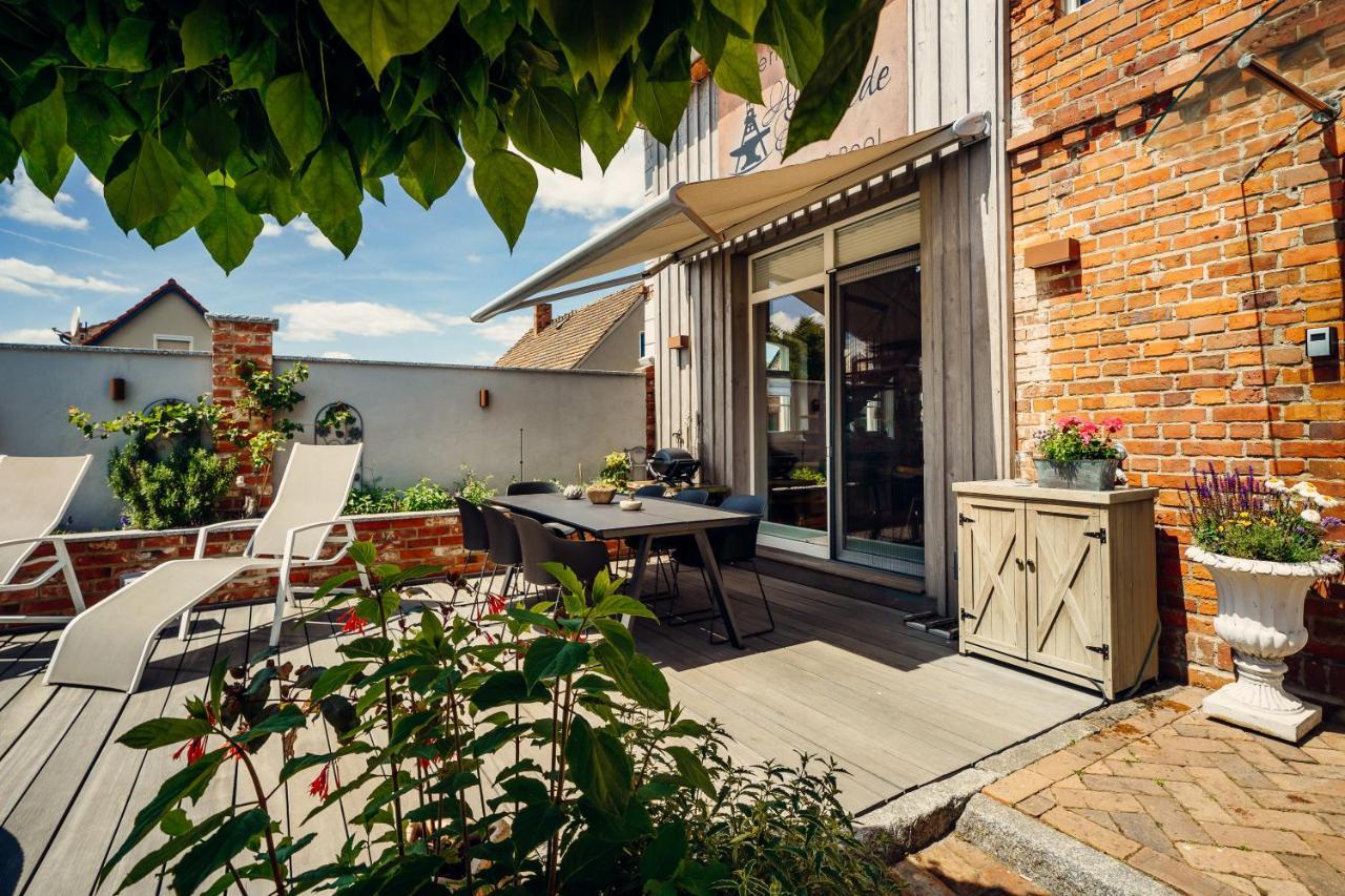Alte Schmiede Mit Sauna, Pool Und Whirpool Im Aussenbereich Schoenstes Ferienhaus Der Lausitz Elsterheide Esterno foto
