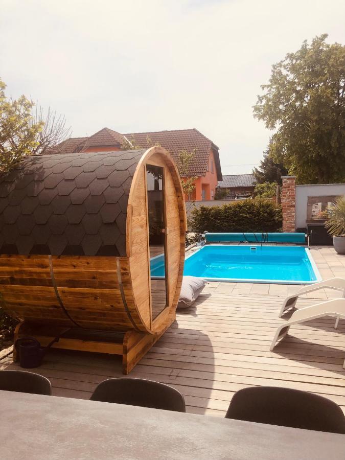 Alte Schmiede Mit Sauna, Pool Und Whirpool Im Aussenbereich Schoenstes Ferienhaus Der Lausitz Elsterheide Esterno foto